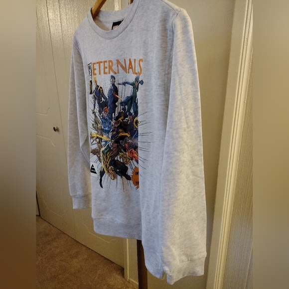 Marvel Eternals Unisex Crew Fleece Kid XL Sweatshirt. - Picture 2 of 6